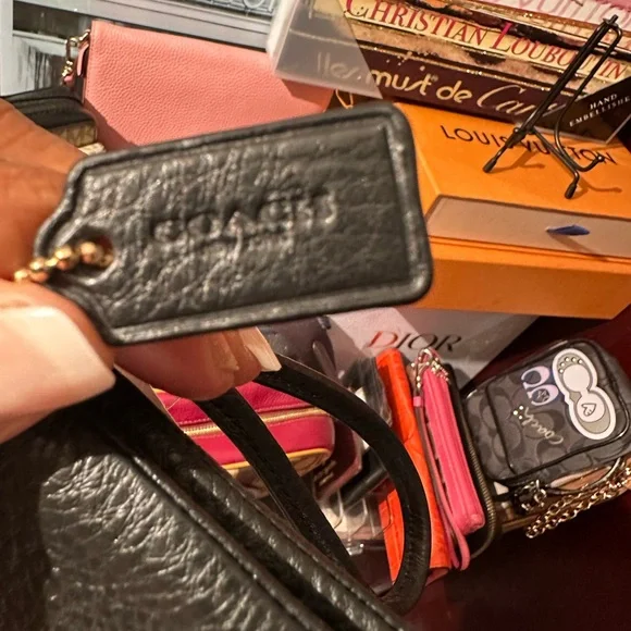 ❤️♥️❤️♥️NWT Coach Double Corner Zip Wristlet - Picture 10 of 12